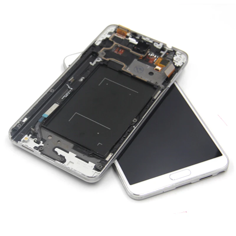 N9005 ЖК-дисплей для Samsung Galaxy NOTE 3 Note3 сенсорный экран с дигитайзером рамка сборка