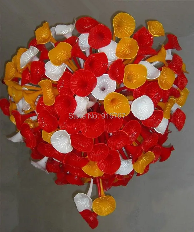 

Free Air Freight Trumpet Flower Glass Hand Blown Pendant Lighting