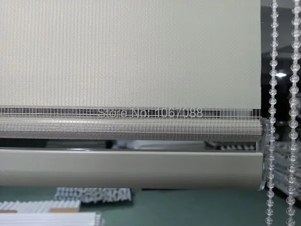 Полупрозрачные 100% Полиэстеровые жалюзи Зебра в бежевом окне шторы для гостиной 24