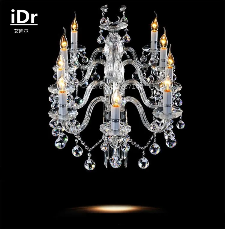 Гостиной светодиодные лампы в европейском стиле прямоугольная Роскошная лампа