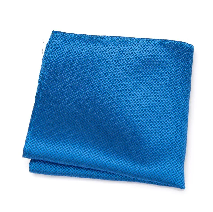 XGVOKH Cravat Fashion Pocket Square Grid Handkerchief Men Gifts Accessories Polyester Hanky Solid Color Towel Black White Tie - Цвет: LD-T1-J18