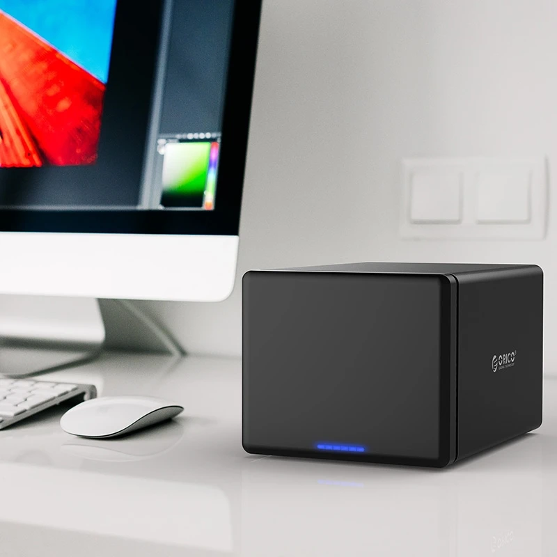 ORICO NS500U3 USB3.0 мульти-накопитель на жестком диске ящик для хранения последовательный интерфейс sata внешними 5-бит для жесткого диска с установка без дополнительных средств