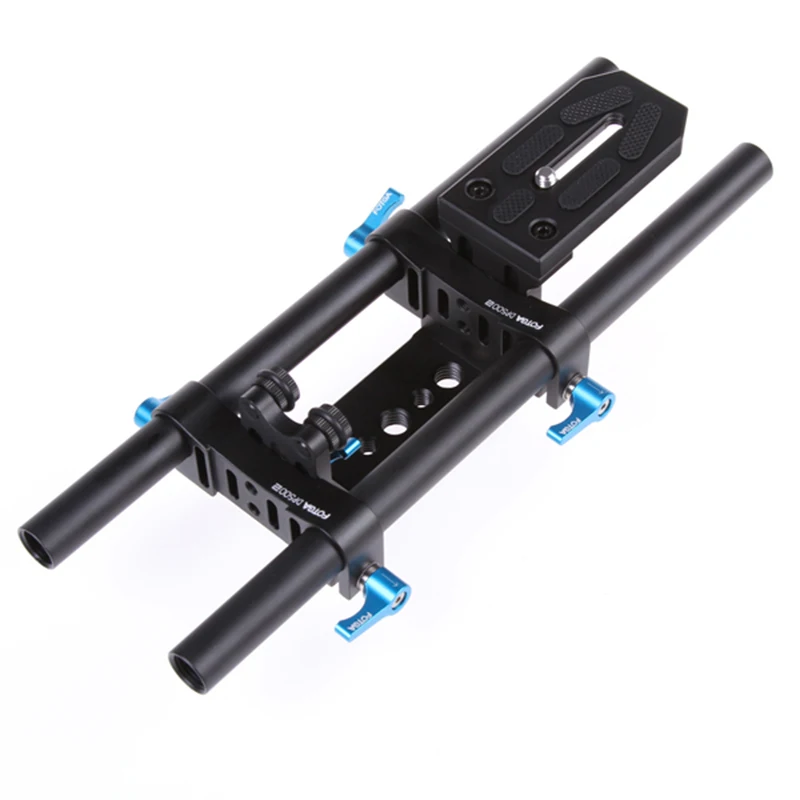 15 мм рельсовая опорная система пластина крепление для DSLR BMCC Follow Focus A7 A7S A7RIII A7SIII A6300