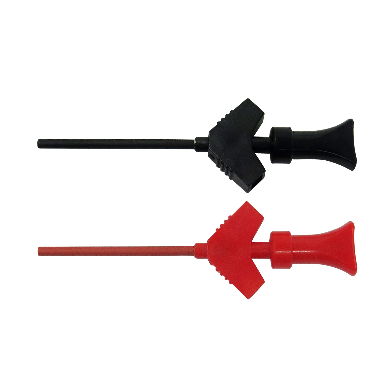 Cleqee P5003 10 шт./компл. micrograbbers SMD контактов ИС Тесты ing зонд Dupont разъемы логический анализатор Тесты крюк клипса для перемычек