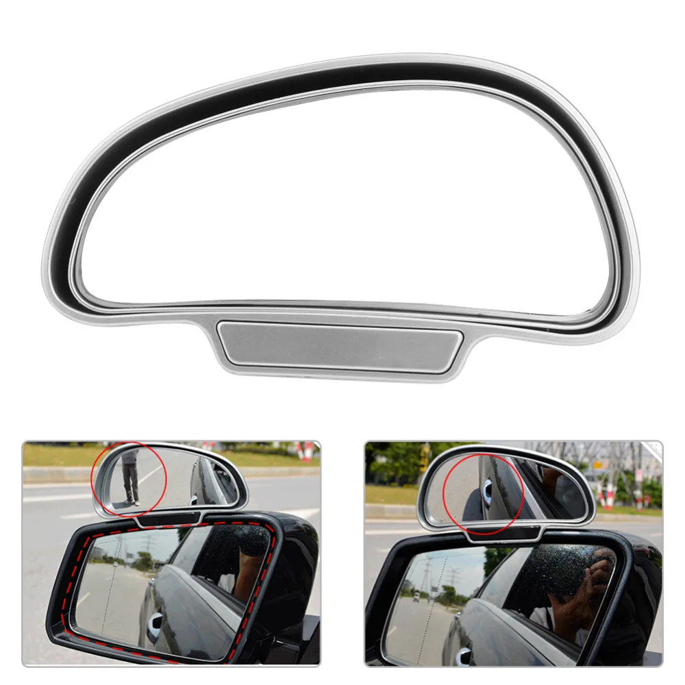 Car Rearview View Convex Mirror Wide Angle Blind Spot Automobiles Exterior Auxiliary Mirrors Auto Accessories | Автомобили и