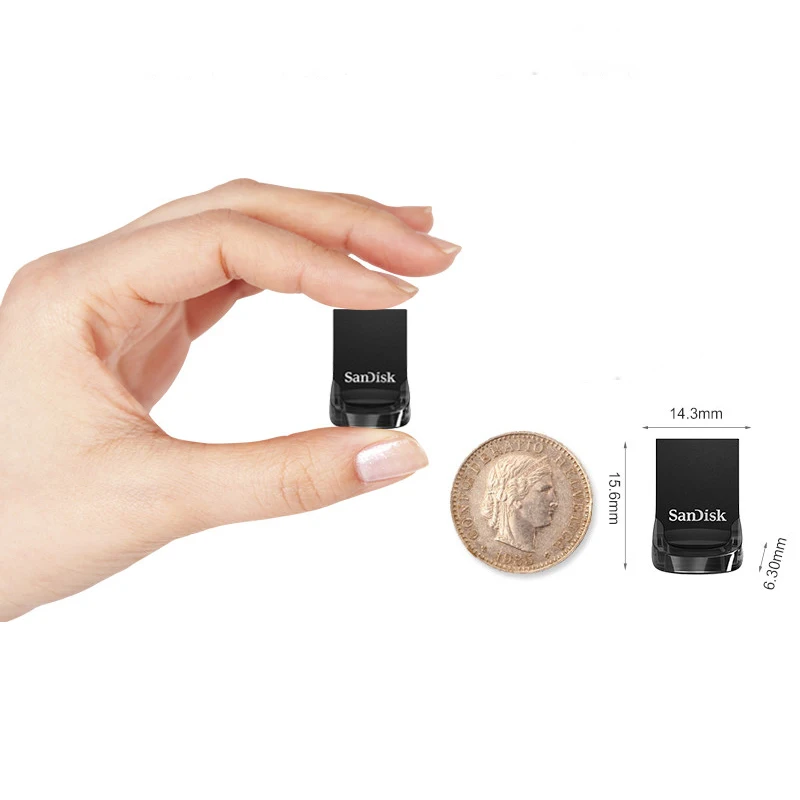 USB-флеш-накопитель SanDisk Ultra Fit USB 3 1 128 ГБ 64 32 16 | Компьютеры и офис