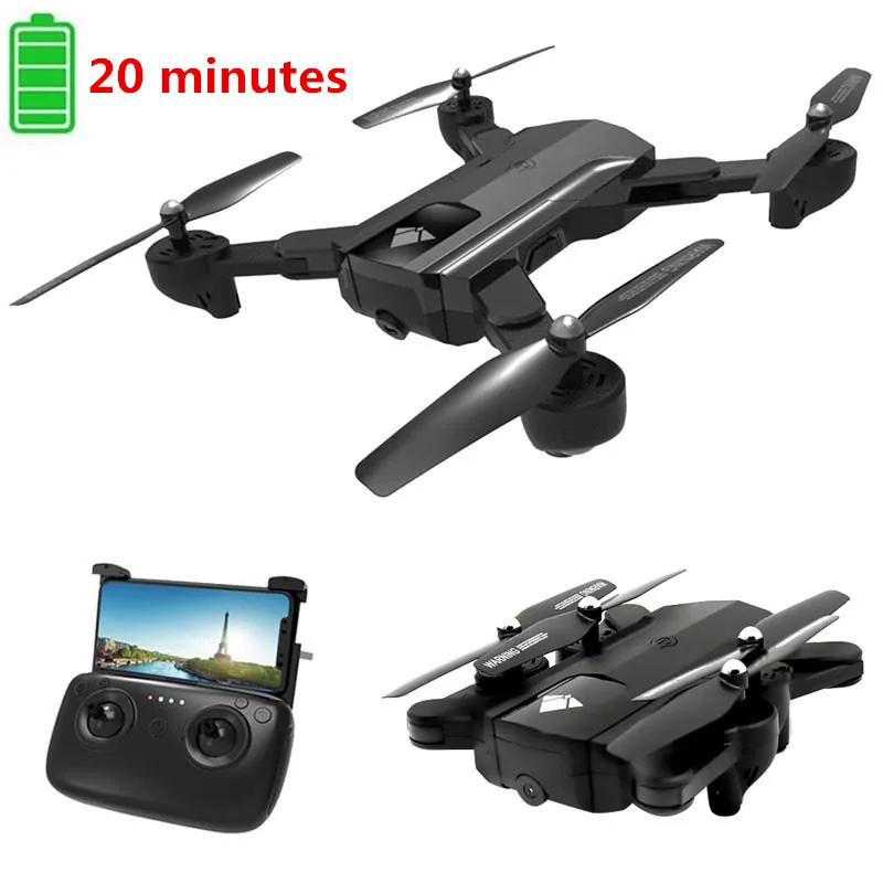 

Flight 20 Minutes Drone with Camera HD Optical flow Positioning Smart Follow Selfie Dron WiFi FPV Quadcopter RC Helicopter Drone