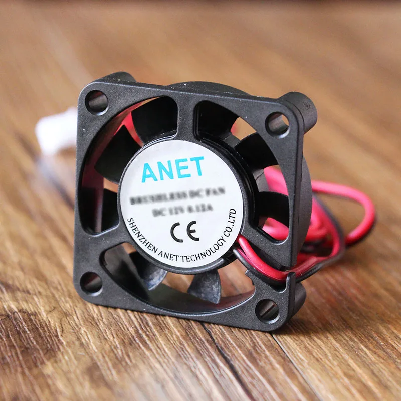 Anet A8 A6 4010 вентилятор 12 в 24 В печатная плата тепловой охладитель вентилятор маленький вентилятор для 3d принтера
