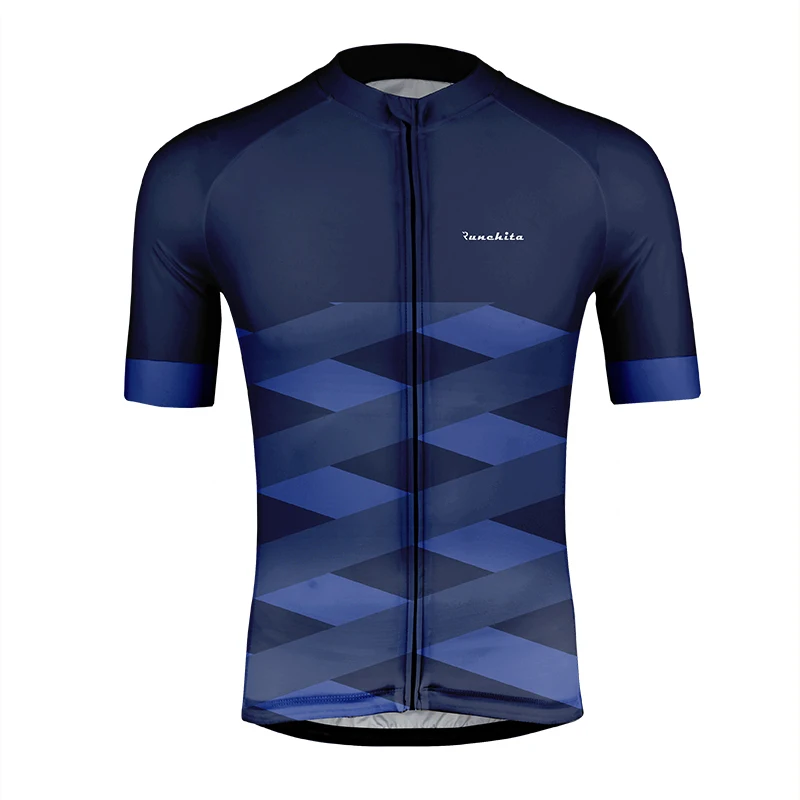 Джерси для велоспорта 2019 Runchita с коротким рукавом трикотажная мужчин мужская