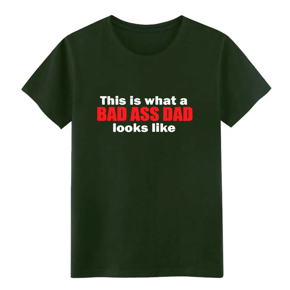 Мужская забавная футболка с надписью This Is What A Bad Ass DAD looks Like трикотажная размер S 3xl