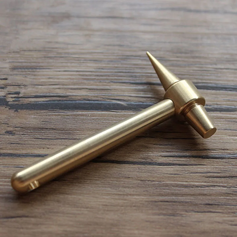 Лидер продаж! Высококачественный медный мини молоток ручной латунный нож бусы