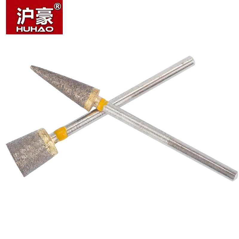 HUHAO 1 шт. наждачные головки для шлифовки вращающихся инструментов Dremel насадка