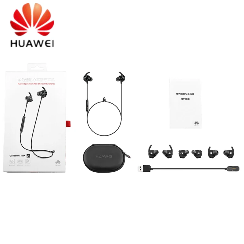Оригинальные спортивные наушники Huawei Bluetooth гарнитура с пульсометром AM R1 Pro IP55