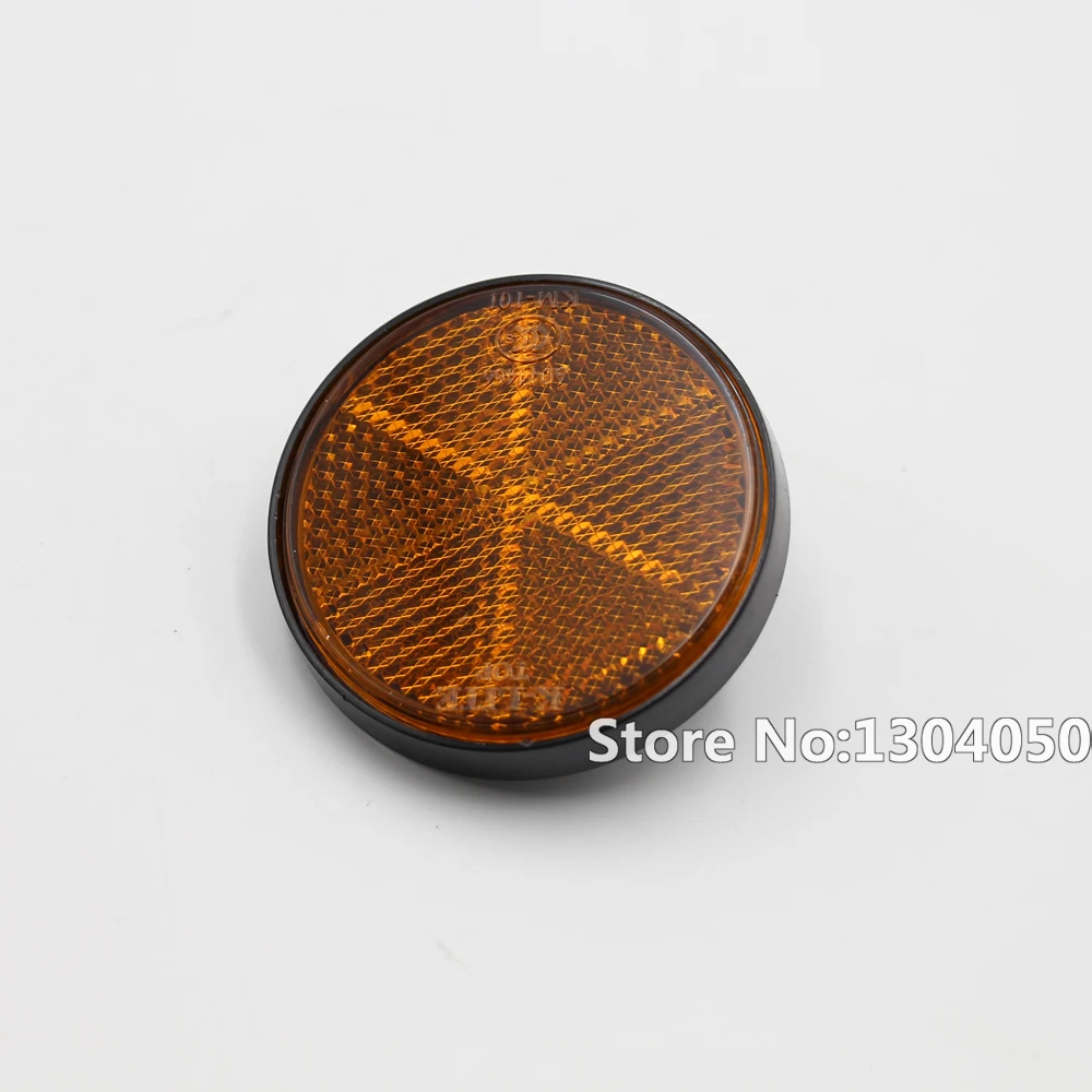 Оранжевые катафоты для мотоциклов квадроциклов внедорожников 2 шт.|orange reflectors|for