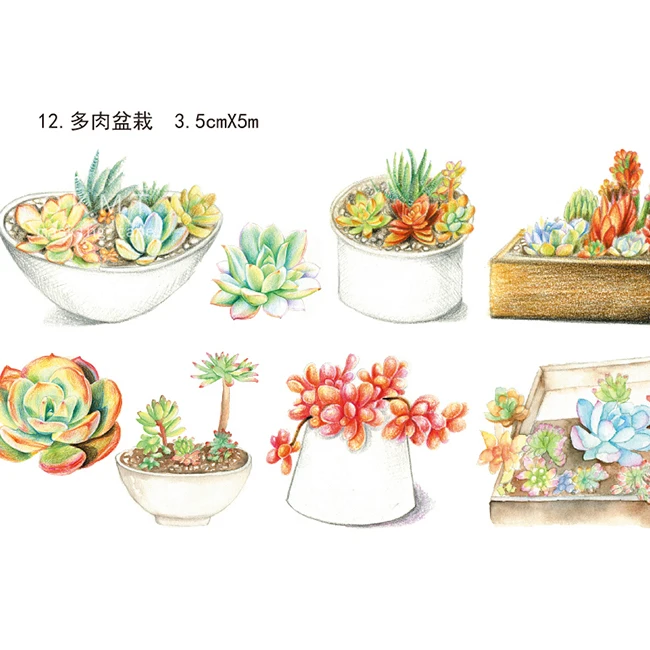 1 шт. Бумажная самоклеящаяся лента Washi с ароматом кофе для декоративного скрапбукинга