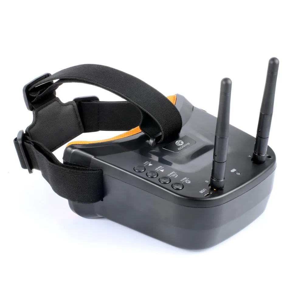 5,8G FPV LST-009 3-дюймовые Видео очки с двойной антенной " 40CH Мини FPV очки для RC гоночных дронов гонщиков FPV аксессуары для передачи
