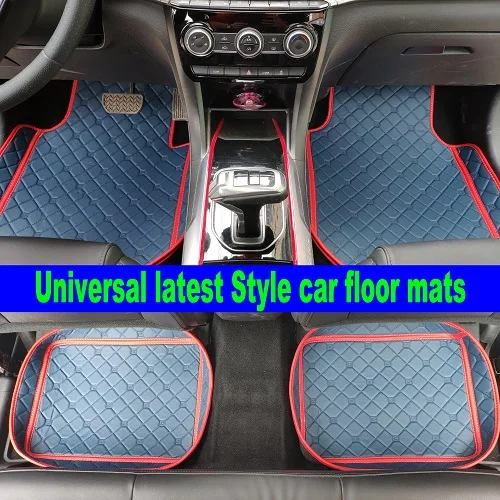 blue Пользовательские подходят автомобильные коврики для Nissan Rouge X-trail Мурано Qashgai Altima Versa Автомобиль Стайлинг ковры - Название цвета: blue