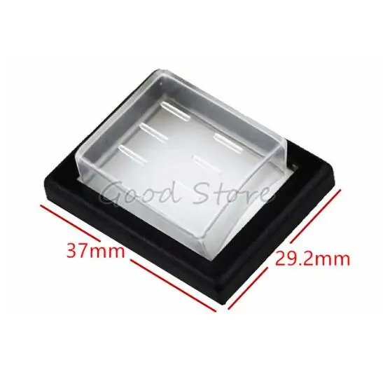 cap 1 шт. KCD8 6PIN 16A 250V 20A 125V двойной светильник кулисный переключатель Водонепроницаемый ВКЛ-ВЫКЛ - Цвет: cap