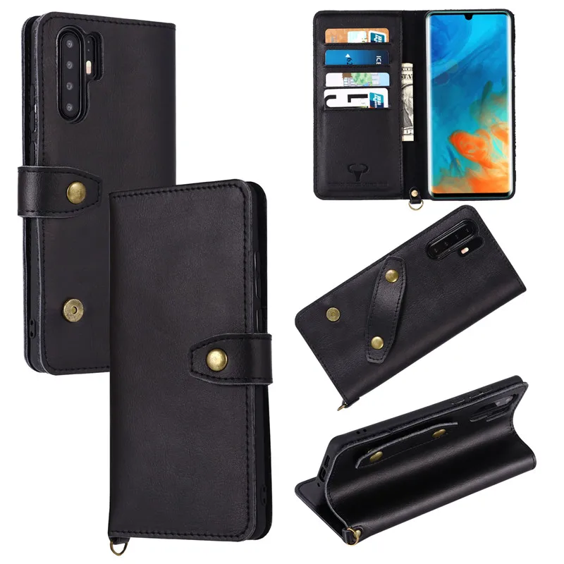 Чехол p30 для huawei P30 lite pro Nova 4e P30lite P30pro кожаный чехол откидной телефона кошелек