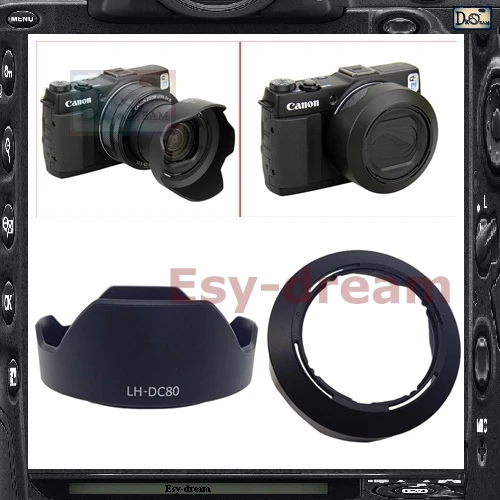 

Запасная бленда для Фотоаппарата Canon G1XII G1X Mark II G1XM2