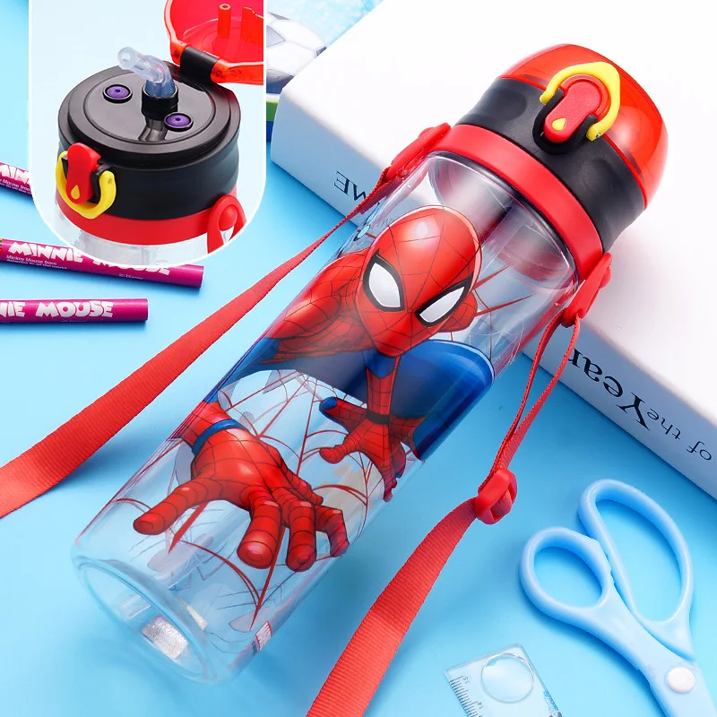 Disney baby cups children's portable sippy cup  summer home shatter-resistant boys and girls kindergarten pupils cup