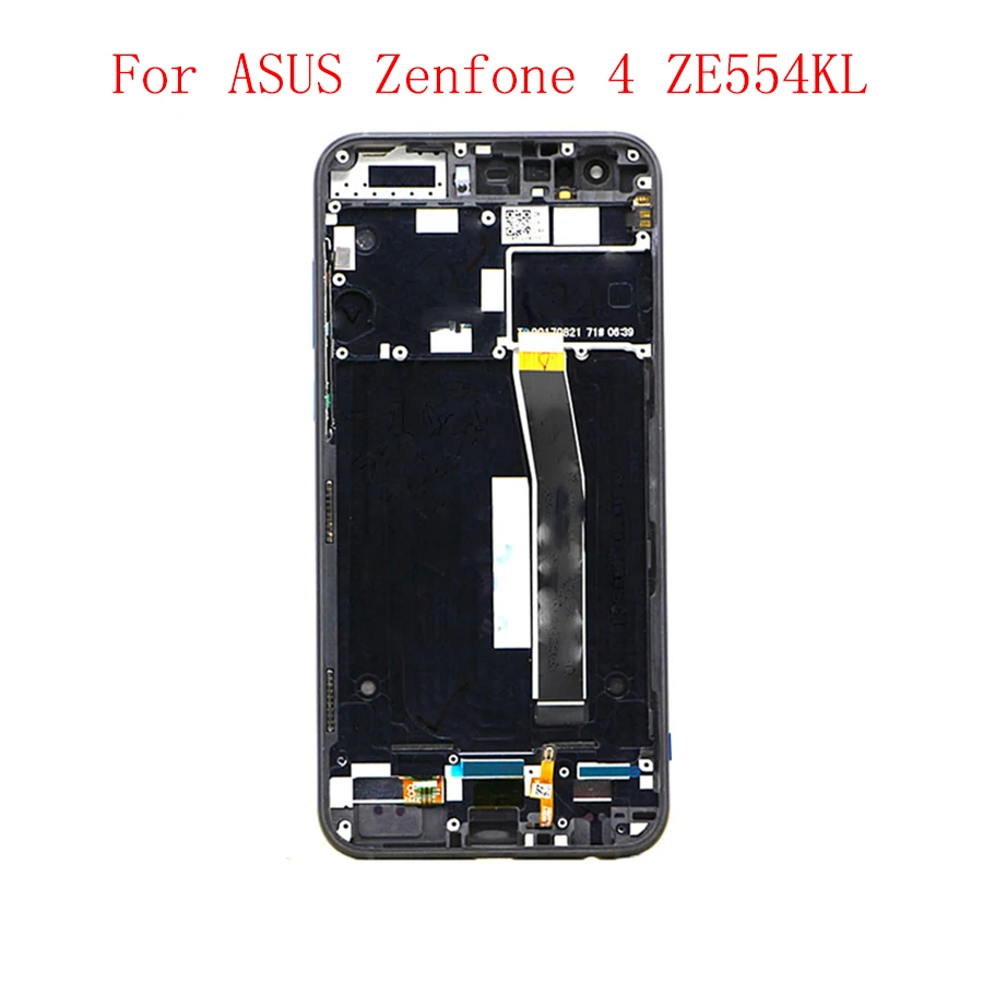 ЖК дисплей JPFix для ASUS Zenfone 4 ZE554KL Z01KD сенсорный дигитайзер экран в сборе с рамкой и