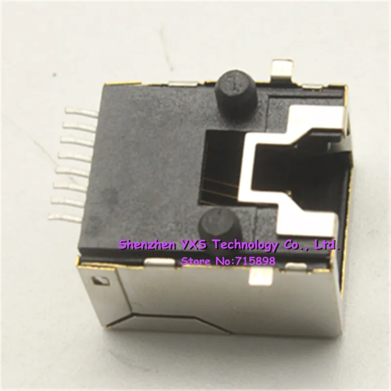 10 шт./лот RJ45 8P8C SMT SMD разъем для ноутбука выделенный сетевой защищенный Тип|socket