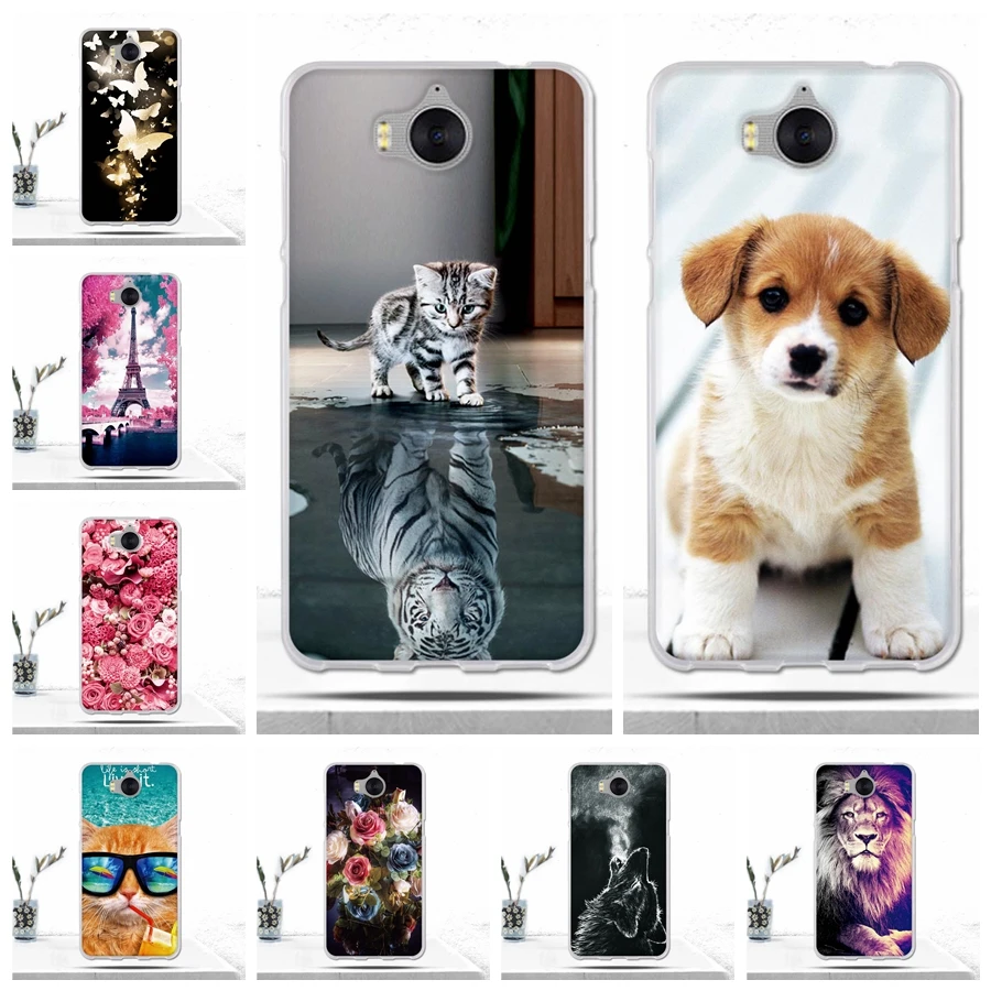 Силиконовый, мягкий, телефонный чехол для huawei Y5 Y5 III Y5 3 чехол КРЫШКА ДЛЯ huawei Y6 MYA-L22 MYA-L03 для НУА Вэй слава 6 играть сумки TPU Защитный чехол