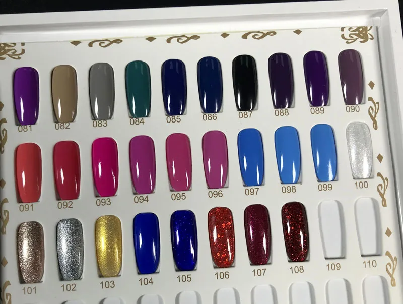 new Gel Addiction 108 colors soak off UV/LED gel polish base and top coat 12ml You can choose 6 different colors
