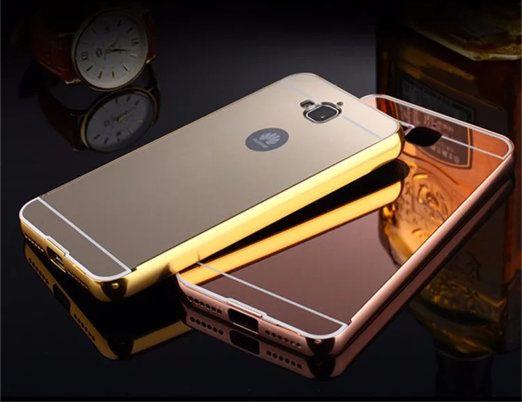 Для huawei Honor 4C Pro Чехол Алюминиевый металлический бампер рамка покрытие жесткий зеркальный чехол для Coque huawei 4C Pro Чехол TIT-L01 TIT-U02