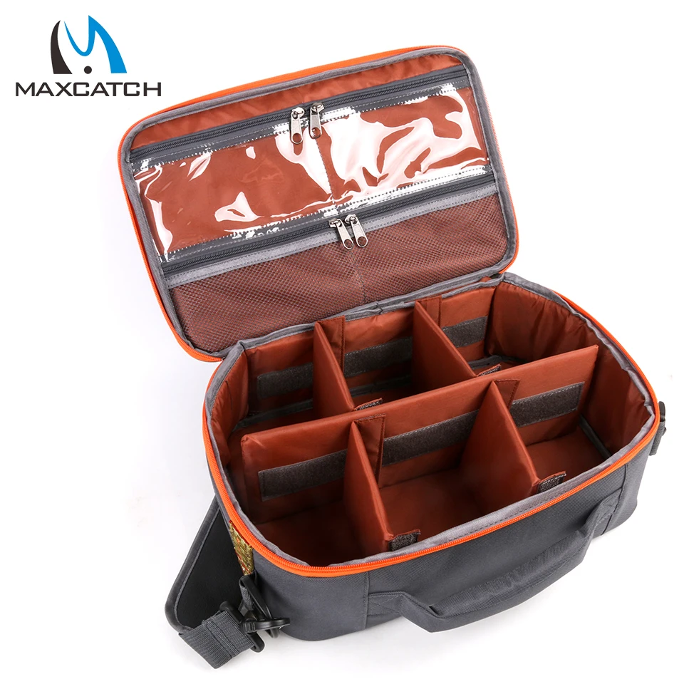 Maximumcatch Рыболовная Сумка с регулируемыми шестью отделениями водонепроницаемая