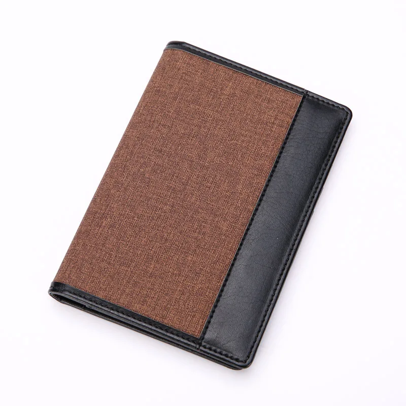 Мужской кожаный чехол для паспорта два цвета|credit card holder|card holder walletcredit wallet |