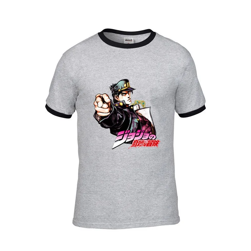 Футболки для девочек уличная Jotaro Kujo Jojos невероятное приключение футболки