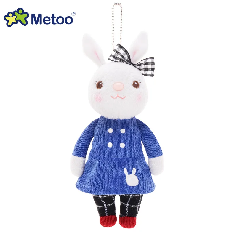 Plush Sweet Cute Lovely Stuffed Pendant Baby Kids Toys for Girls Birthday Christmas Gift 22cm Tiramitu Rabbits Mini Metoo Doll | Игрушки и
