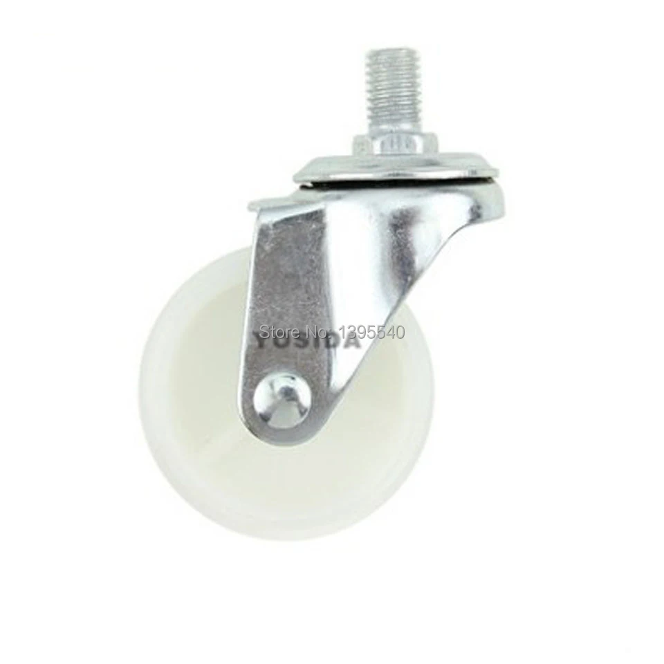 Новинка 2 дюйма прочное нейлоновое резиновое колесо для промышленности M10