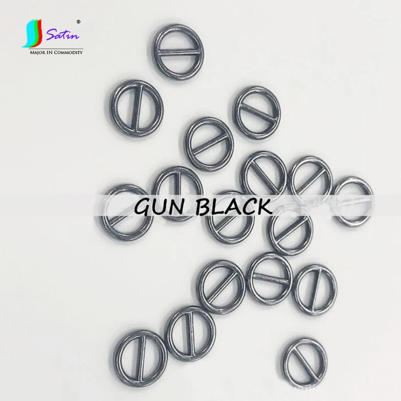 5 мм мини металлическая Золотая Серебряная бронзовая круглая кукольная Пряжка