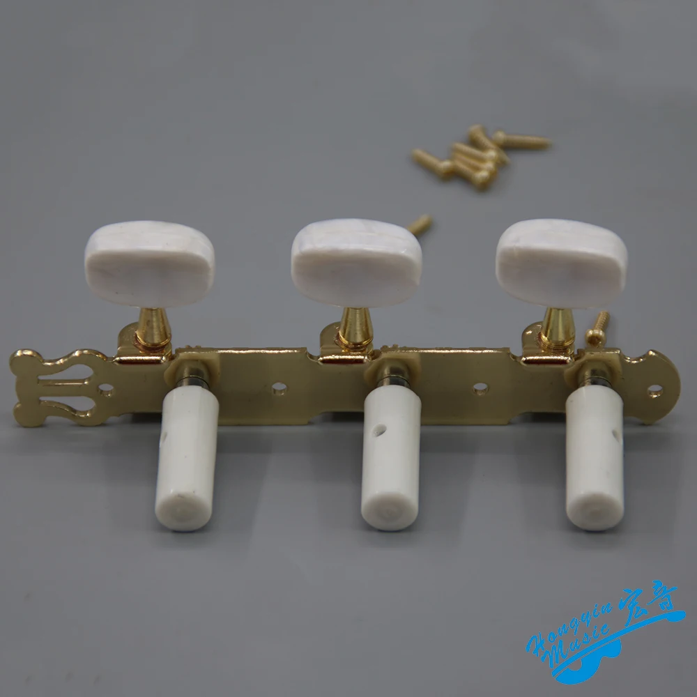 2 шт. классических гитарных тюнер кнопки для настройки гитары головки серебряные