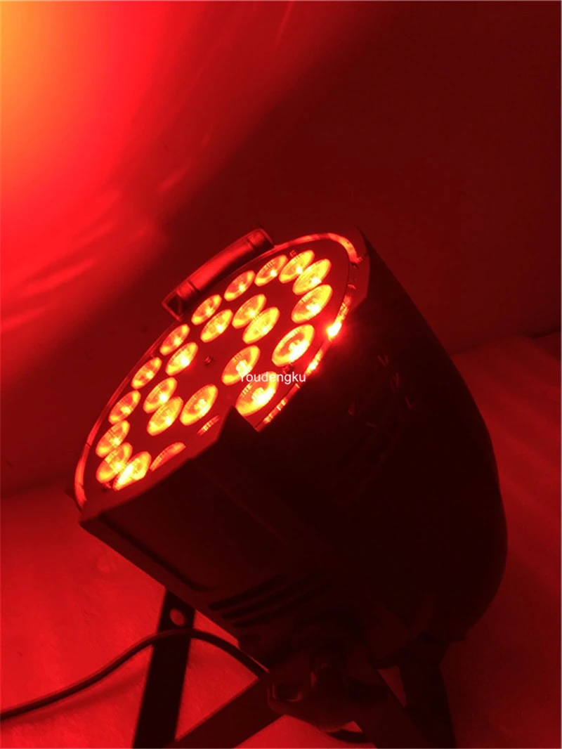 Супер яркий алюминий par led чехол 24x18 Вт 64 rgbwa УФ 6in1 Может dmx огни|dmx light|rgbwa uv 6in1par |