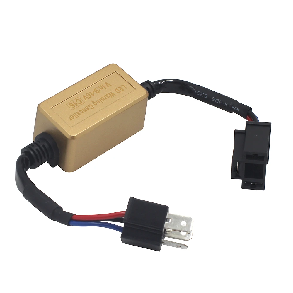 H11 H7 H8 H9 9006 9005 H4 автомобиля HID светодиодный фар Противобликовый декодер Canbus Error Free C16 нагрузочный резистор компенсатор 12V