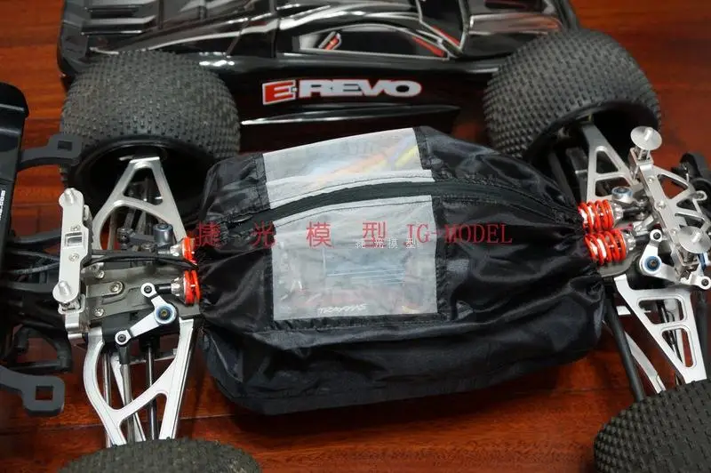 Черная дышащая сетчатая пряжа Пылезащитная верхняя одежда комплект для 1/10 HRAXXAS