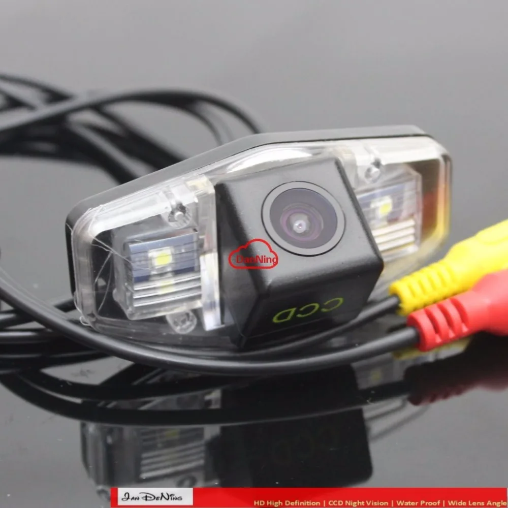

JanDeNing HD CCD Car Rear View Parking/ Backup Reverse Camera/License Plate Light OEM For Honda Civic VII VIII 2001-2014