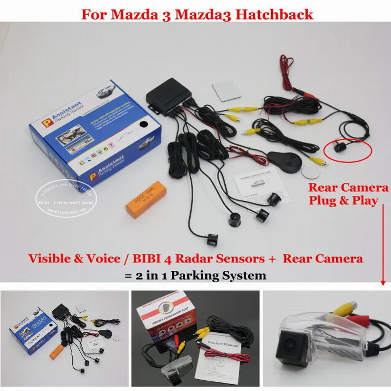 Автомобильная сигнализация парковочные датчики система для Mazda 3 Mazda3 хэтчбек