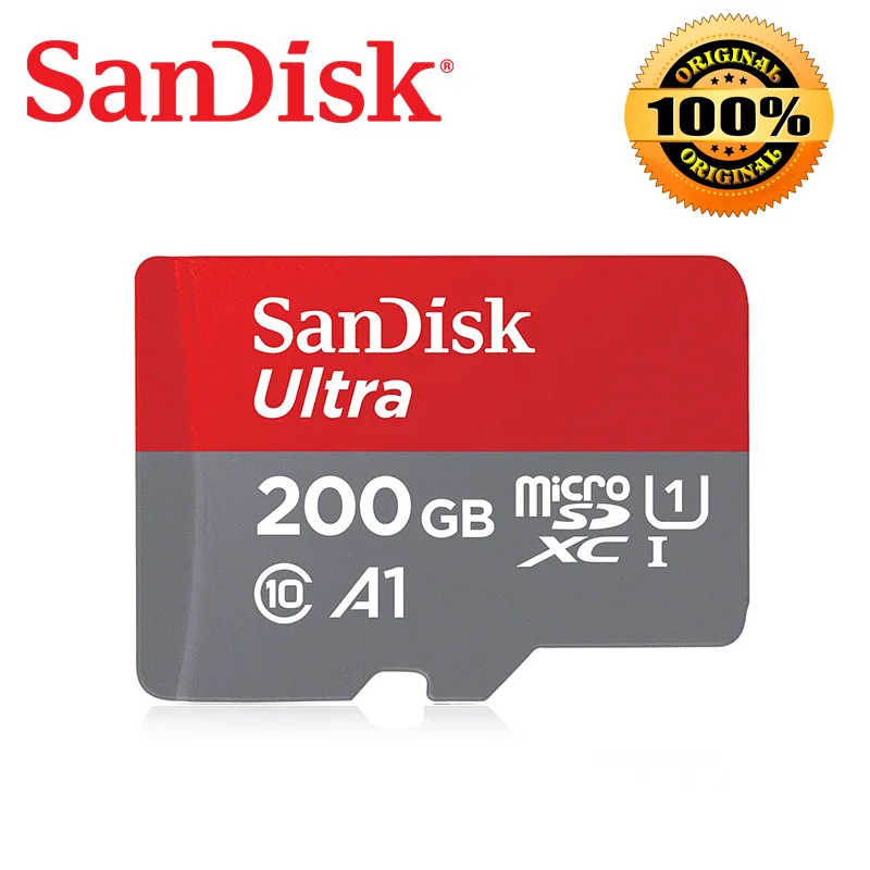 Карта micro sd sandisk 16 ГБ 32 64 Гб 200 256 400 карта памяти 128 класс 10 до 90 МБ/с./с | Компьютеры и