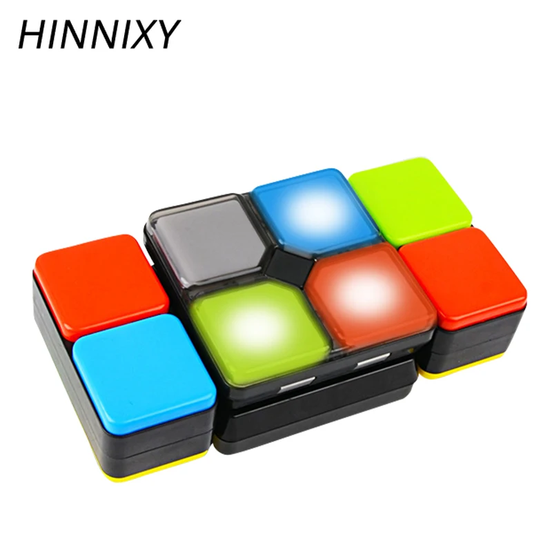Hinnixy волшебный куб, ночник, умная головоломка, электронная музыка, светодиодный, игрушки, креативный сменный игровой светильник, светильники, подарок на день рождения