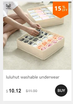 Luluhut настенный дверной подвесной мешок для хранения двухстороннего нижнего белья бюстгальтер носки сортировочная сумка Шкаф сумка для хранения Домашний Органайзер