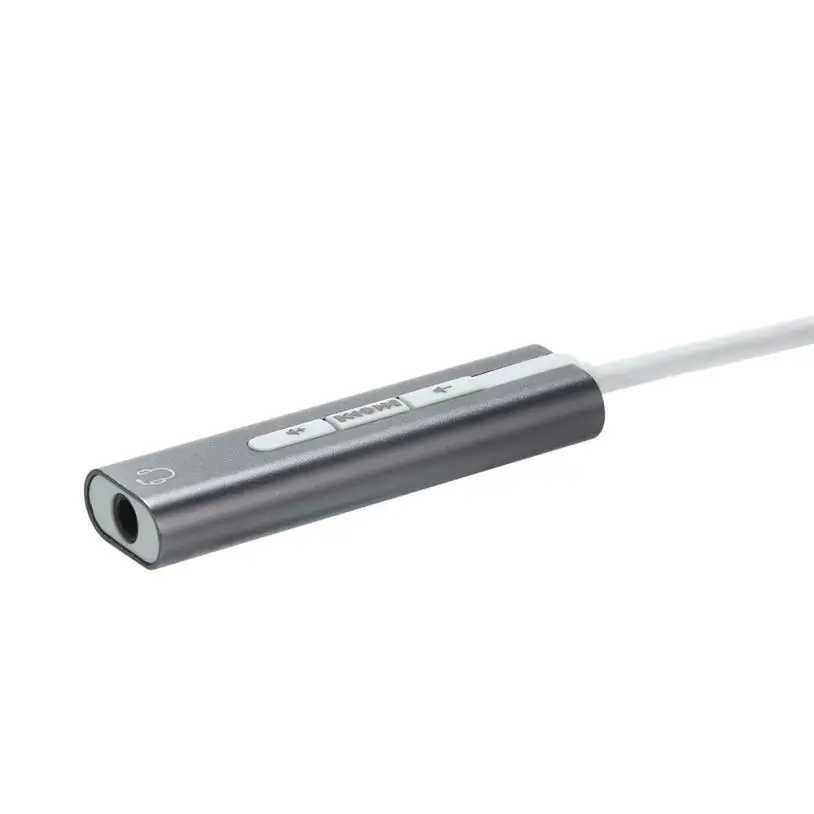 Новый аудио кабель адаптер Внешний Тип C Usb звуковая карта USB 3 5 мм разъем для