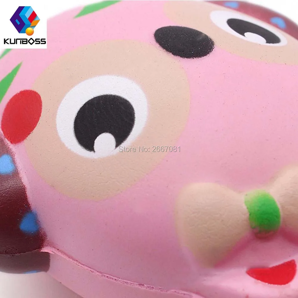 2018 Лидер продаж KunBoss мягкими анти-стресс мягкой Squeeze стресса Kawaii Сова замедлить
