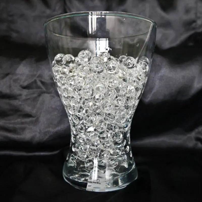 Модные разноцветные хрустальные бусины в форме почвы 4 пакета (400 шт.) для воды