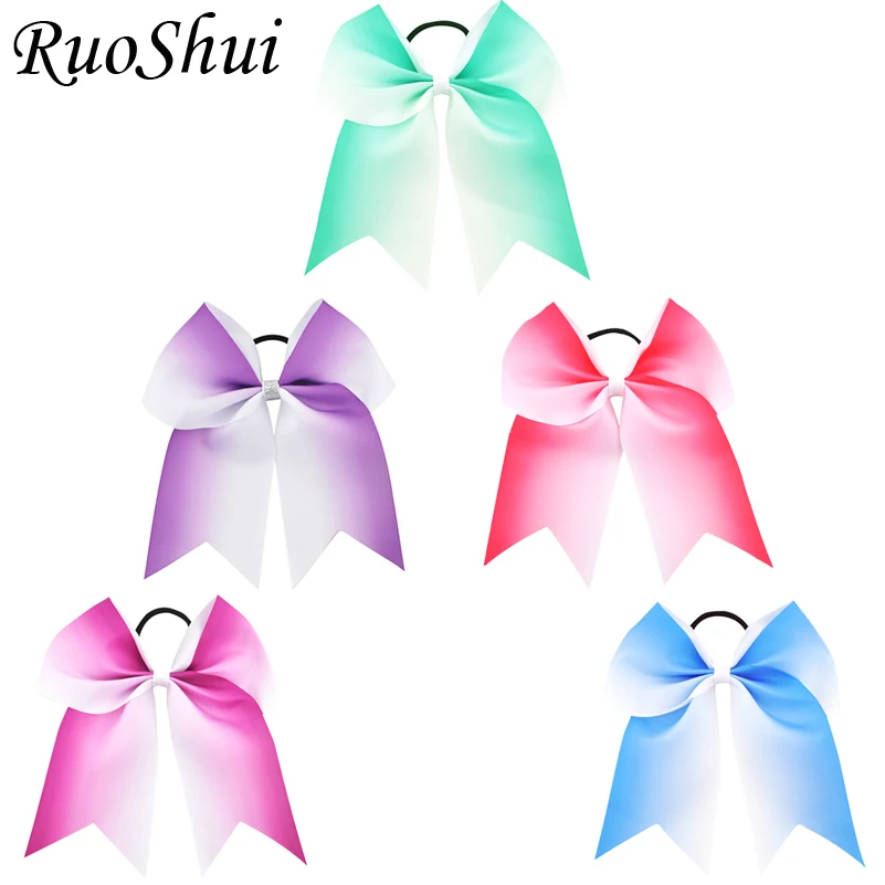 Эластичная лента для волос с большим бантом 7 дюймов 5 шт./лот|Аксессуары девочек| |