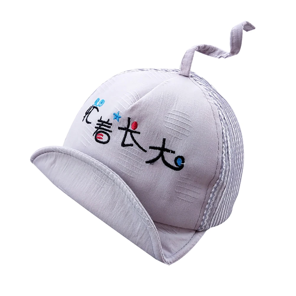 Милая бейсбольная кепка для маленьких мальчиков и девочек шляпа с защитой от